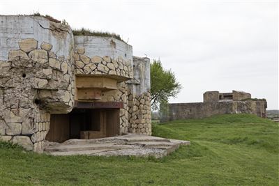 Sites et Monuments , Seconde Guerre Mondiale, Batterie d'Azeville, Azeville, Manche, Normandie