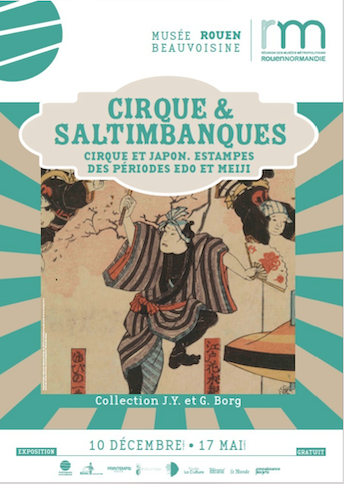 Exposition Cirque et Japon : "Estampes des périodes Edo et Meiji" au musée Beauvoisine