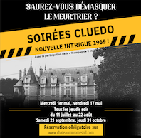 Soirées Cluedo "Démasquez le meurtrier" au Château de Miromesnil