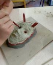Atelier modelage au musée de la céramique de Ger