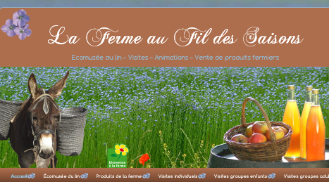 Visite en famille : "LA FERME AU FIL DES SAISONS"