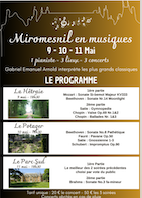Miromesnil en musiques au Château de Miromesnil