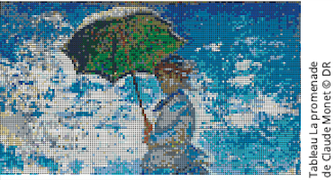 Exposition "Les impressionnistes en briques LEGO®" au Parc de Clères