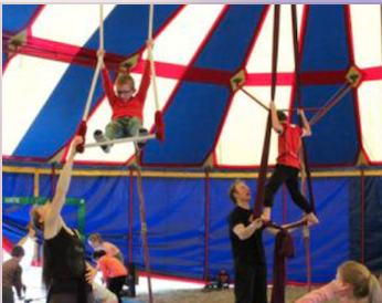 SPRING 2022 : "Ateliers d'initiation aux arts du cirque" au gymnase de l'école Michelet d'Elbeuf