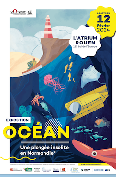 Exposition "OCÉAN, une plongée insolite en Normandie" à l'Atrium de Rouen