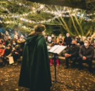 Spectacle "L’art court, Ode à la nuit" durant Le rendez-vous "Merveilleux" au Domaine d'Harcourt