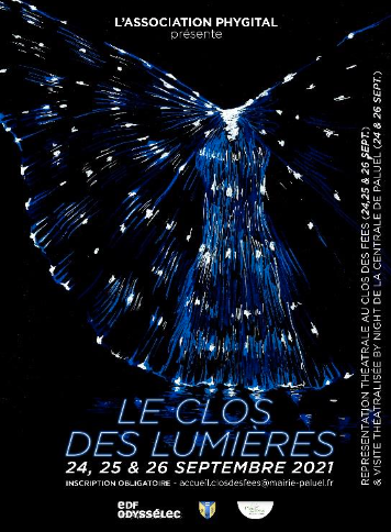 Spectacle : "Le clos des lumières" à la centrale nucléaire EDF de Paluel