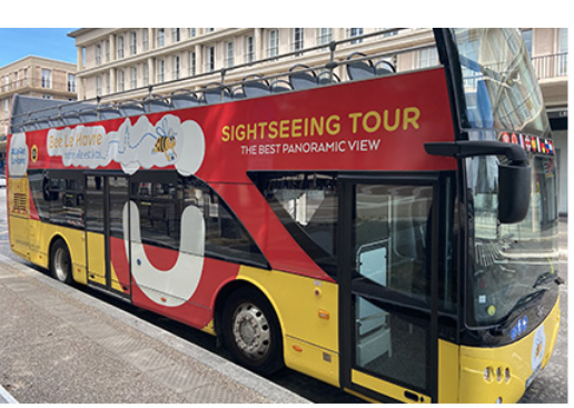 Visite guidée "Un été au Havre"avec le bus à impériale Bee Bus