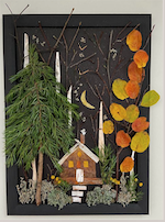 Atelier arts plastique "Ma cabane dans les bois" avec Carolie Lainé Siffert - les 400 coups