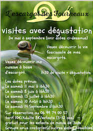 Visite avec dégustation à L'escargot des Fourneaux de Saint Ouen du Tilleul