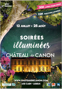 Les soirées illuminées d'été au Château Canon