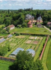 Visite libre ou parcours en autonomie du potager du Domaine de Chambray