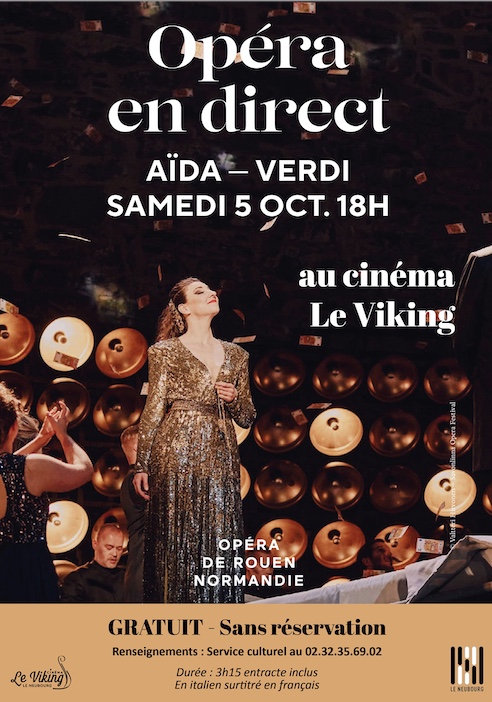 Diffusion gratuite : Opéra "Aïda -Verdi"