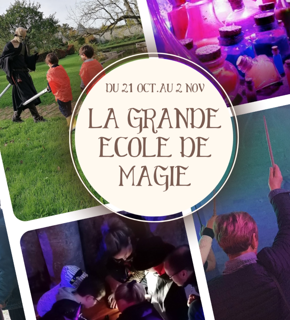 Jeu de piste magique en autonomie à la Grande École de Magie