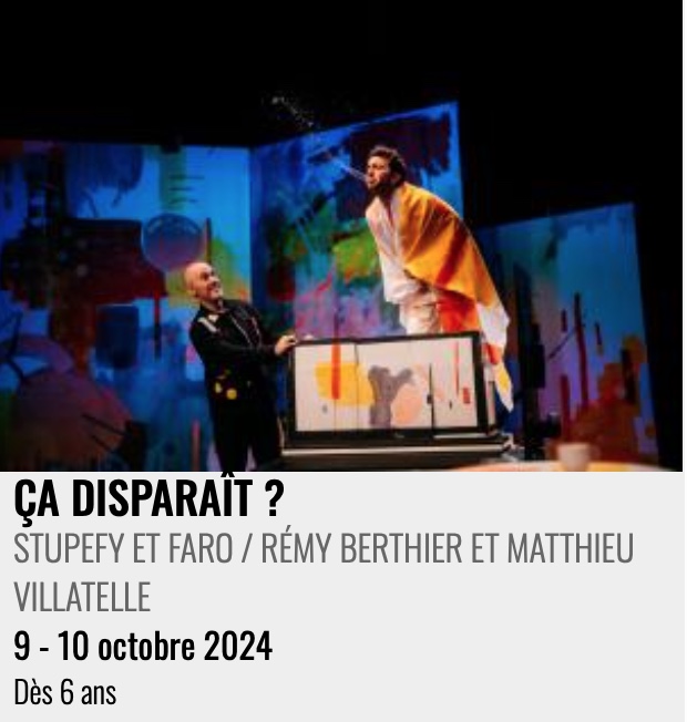 Cache-cache magique : "ÇA DISPARAÎT ?", STUPEFY ET FARO / RÉMY BERTHIER ET MATTHIEU VILLATELLE