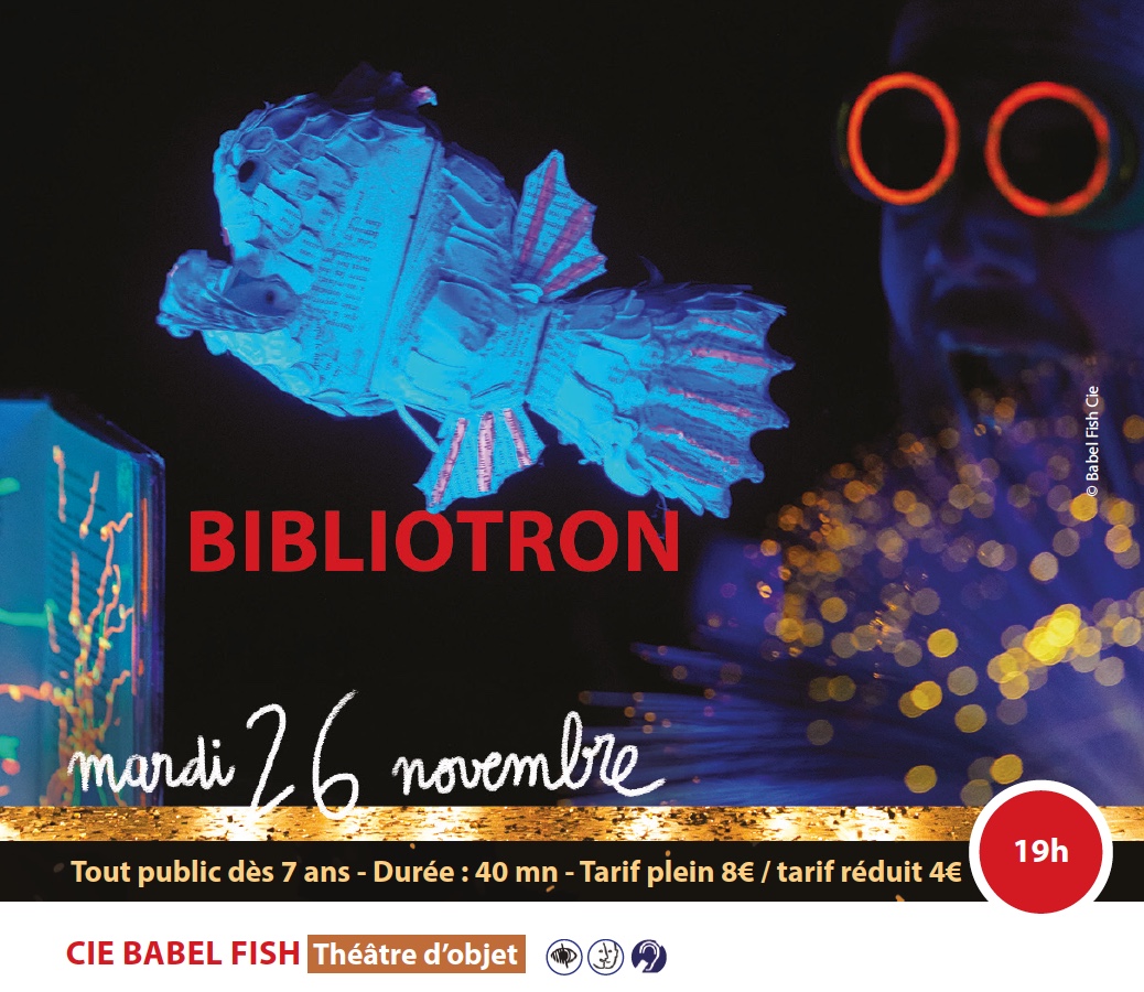 Théâtre d'objet : "Bibliotron"