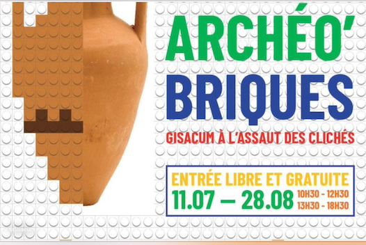 Exposition LEGO "Archéo'briques, Gisacum à l'assaut des clichés !" à Gisacum