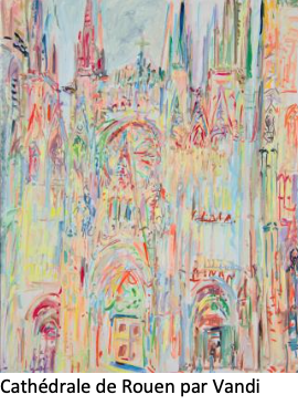 Exposition : « L'arc en ciel en cercle » par le Cercle des Artistes Havrais à l'Abbaye de Montivilliers