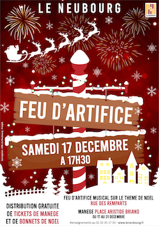 Feu d'artifice musical de Noël au Neubourg