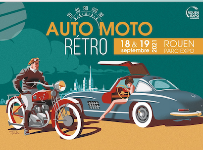 Salon Auto Moto Rétro au Parc Expo de Rouen