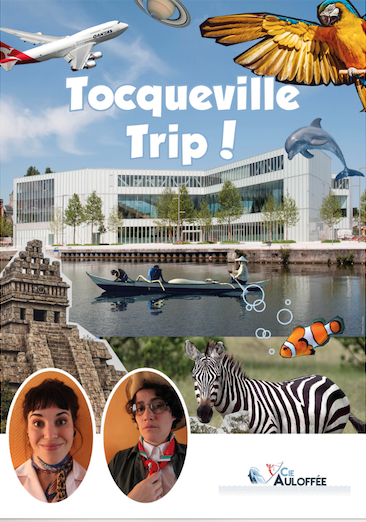 Nuit de la Lecture - Visite théâtralisée "Tocqueville Trip" avec la compagnie Auloffée à la Bibliothèque Alexis de Tocqueville de Caen