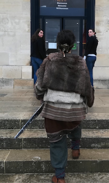 Visite guidée et téâtralisée avec La compagnie Auloffée des bâtiments monastiques de l'Abbaye aux Hommes de Caen