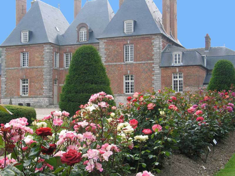 Château Mesnil Geoffroy à visiter en famille, Seine Maritime, Normandie.