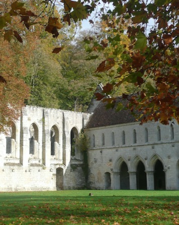 Abbaye à visiter en famille, Fontaine Guerard, Radepont, Seine Maritime, Normandie