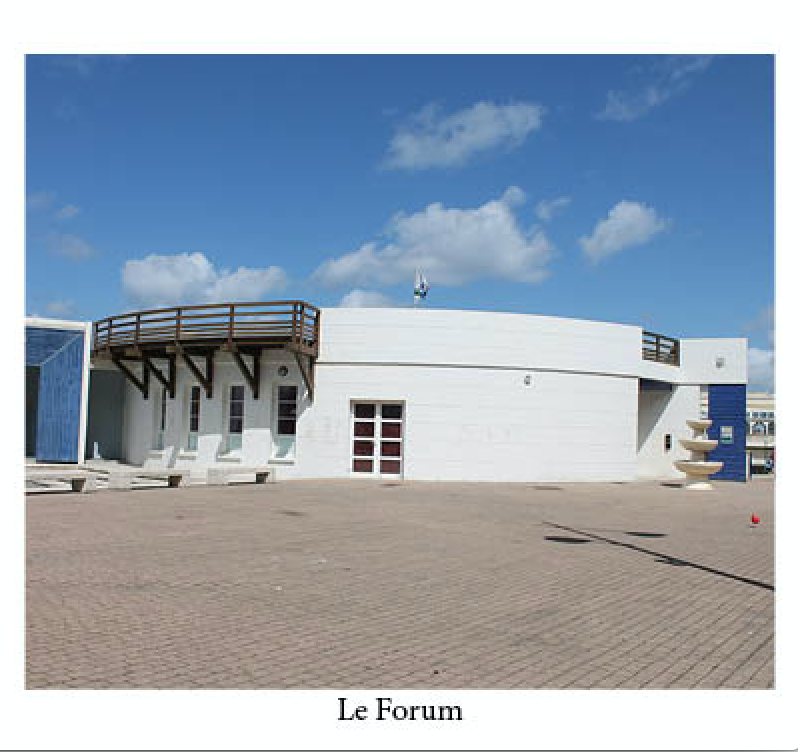 Le Forum de la Plage, Le Tréport, Seine Maritime, Normandie