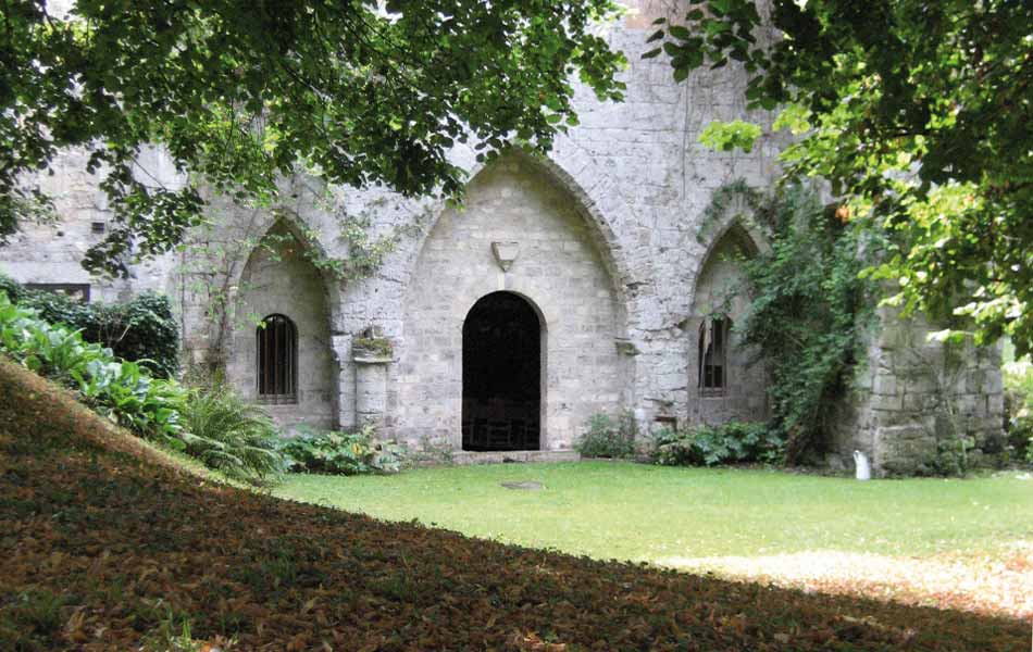 Abbaye à visiter en famille, abbaye de Grestain, Eure, Normandie.