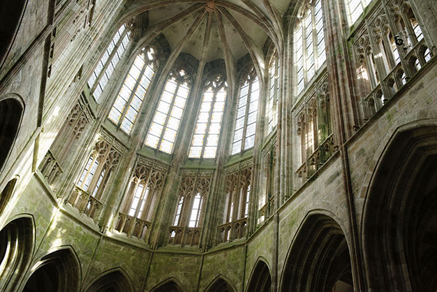 Abbaye du Mont Saint Michel à visiter en famille, Manche, Normandie.