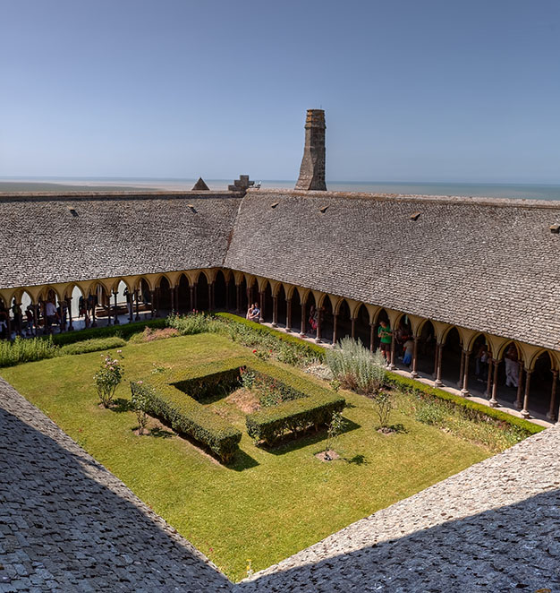 Abbaye du Mont Saint Michel à visiter en famille, Manche, Normandie.