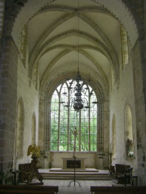 Abbaye à visiter en famille, abbaye de la Lucerne, Manche, Normandie.