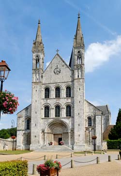 Abbaye à visiter en famille, abbaye-saint-georges-de-boscherville, Rouen, Seine Maritime, Normandie